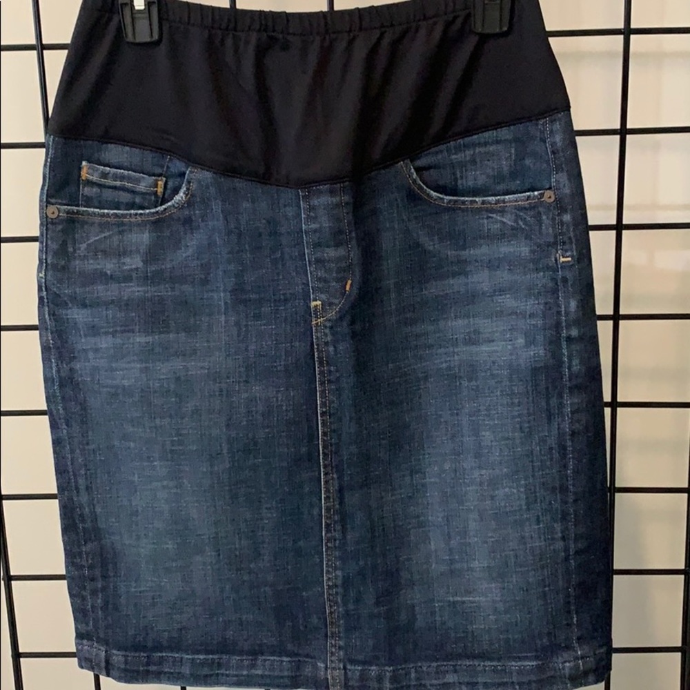 Citizens of Humanity Denim Maternity Skirt Sz 31